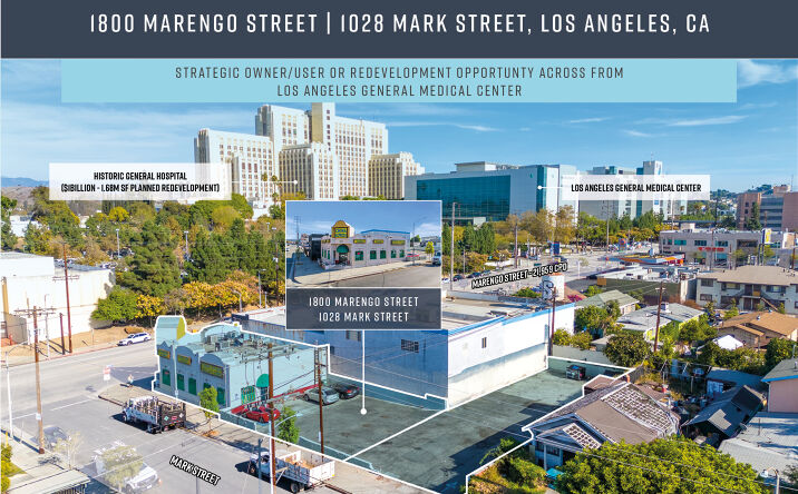 Pictures of Land, Mixed Use, Retail property located at 1800 Marengo St, Los Angeles, CA 90033 for sales - image #1