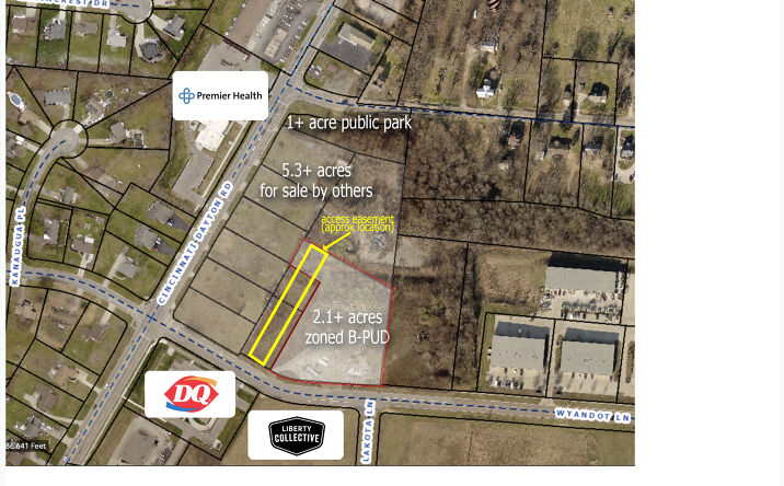Pictures of Land, Mixed Use, Office, Retail property located at 7516 Wyandot Ln, liberty township, OH 45044 for sales - image #1