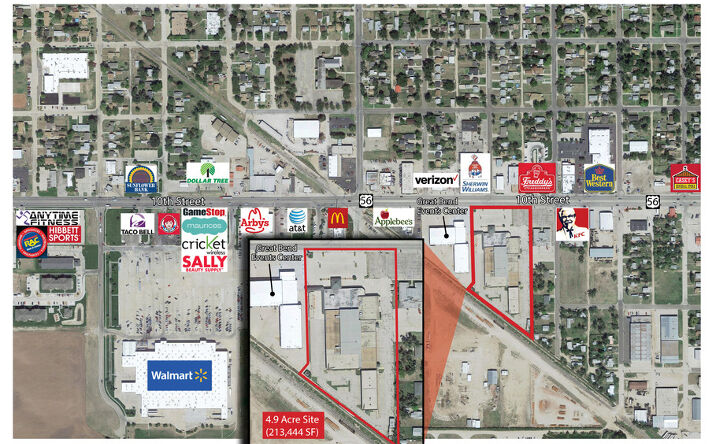 Pictures of Land property located at 3017 10th St, Great Bend, KS 67530 for sales - image #1