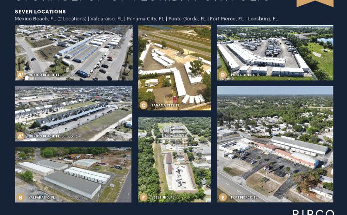 Pictures of Self Storage property located at 3701 Taylor Rd, Punta Gorda, FL 33950, 625 15th St, Mexico Beach, FL 32410, 1024 15th St, Mexico Beach, FL 32410, 428 Government Ave, Valparaiso, FL 32580, 4215 Hwy 231, Panama City, FL 32404, 3561 or 3701 Taylor Rd, Punta Gorda, FL 33950, 2303 & 2485 N US Hwy 1, Fort Pierce, FL 34946, 2008 Griffin Rd, Leesburg, FL 34748 for sales - image #1