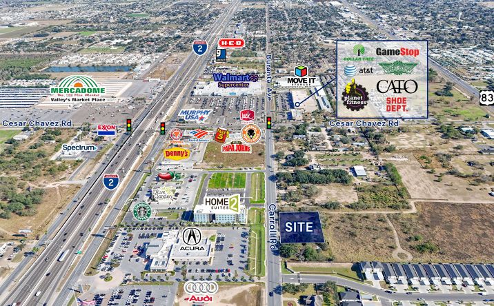 Pictures of Land, Mixed Use, Multifamily property located at 1006 Carroll Rd, San Juan, TX 78589 for sales - image #1