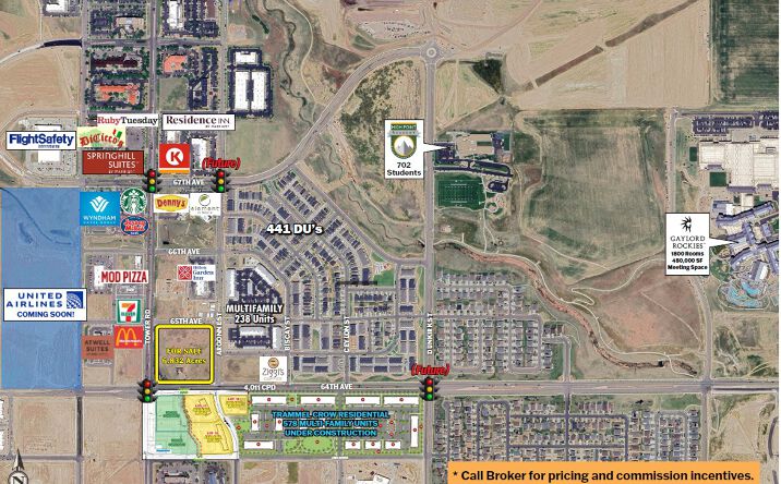 Pictures of Land property located at 6452 Tower Rd, Denver, CO 80249 for sales - image #1