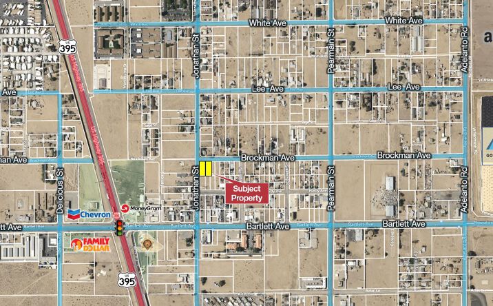 Pictures of Land property located at Brockman Ave, Adelanto, CA 92301 for sales - image #1
