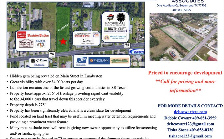Pictures of Land property located at 567 S Main St, Lumberton, TX 77657 for sales - image #1