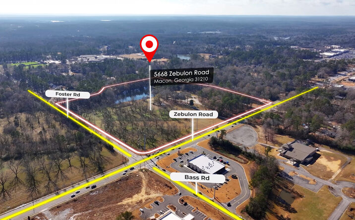 Pictures of Land property located at 5668 Zebulon Rd, Macon, GA 31210 for sales - image #1