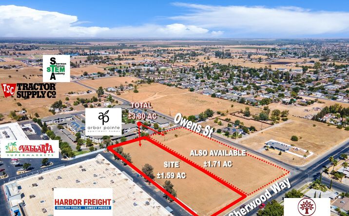 Pictures of Land property located at 90 West Sherwood Way, Madera, CA 93638 for sales - image #1