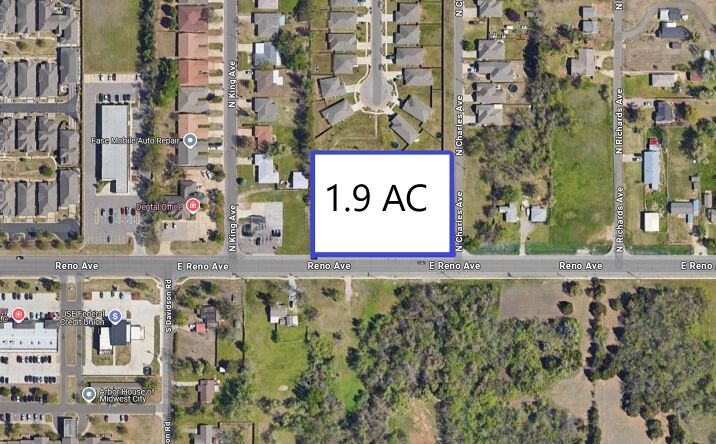 Pictures of Land property located at 9417 E Reno Ave, Oklahoma City, OK 73117 for sales - image #1