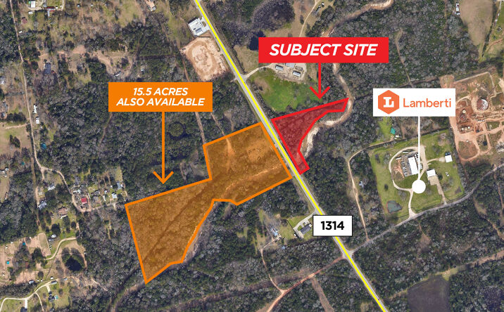 Pictures of Land property located at FM 1314, Conroe, TX 77302 for sales - image #1