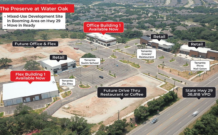 Pictures of Office, Retail property located at 3701 W State Hwy 29, Georgetown, TX 78628 for sales - image #1