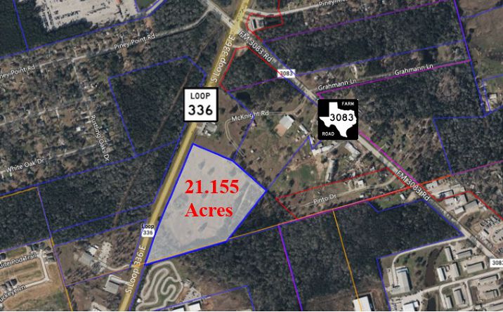 Pictures of Land property located at S Loop 336 E, Conroe, TX 77301 for sales - image #1