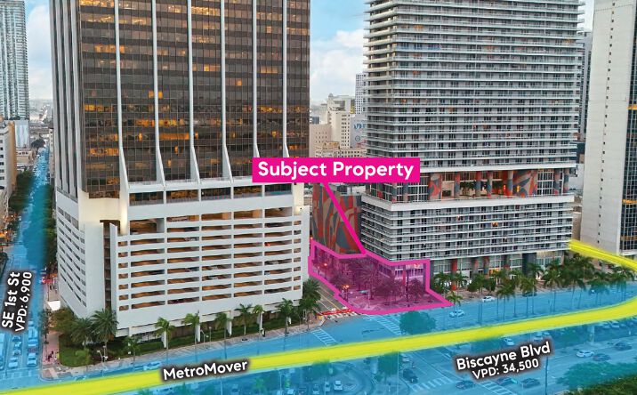 Pictures of Retail property located at 50 Biscayne Blvd, Miami, FL 33132 for sales - image #1