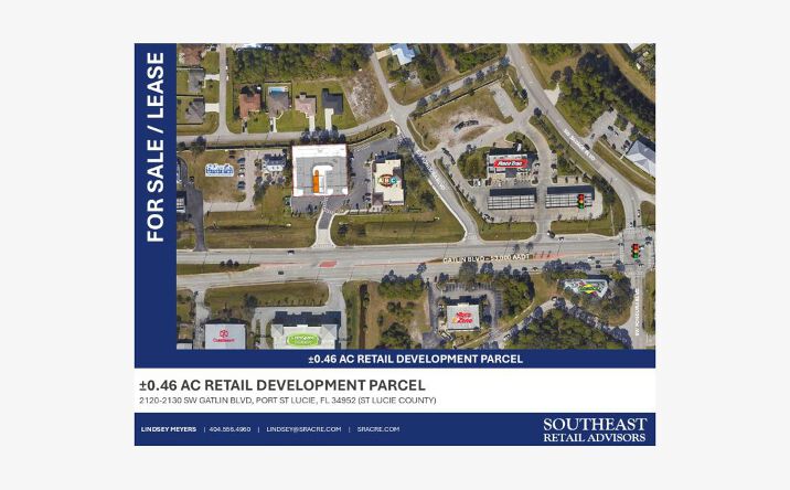 Pictures of Land, Retail property located at 2120 SW Gatlin Blvd, Port St. Lucie, FL 34953 for sales - image #1