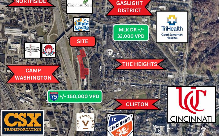 Pictures of Land, Mixed Use, Retail property located at 2942 Central Pkwy, Cincinnati, OH 45225 for sales - image #1