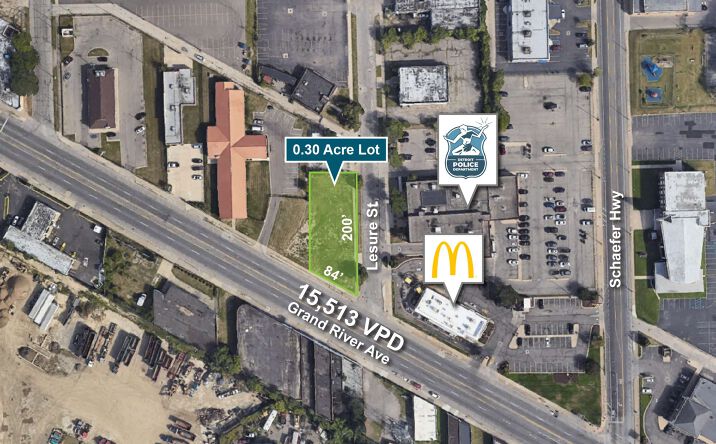 Pictures of Land property located at 13812 Grand River Ave, Detroit, MI 48227 for sales - image #1