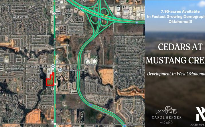 Pictures of Land property located at 1615 S Mustang Rd, Yukon, OK 73099 for sales - image #1