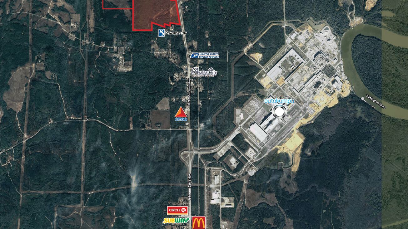 Pictures of Land property located at 223 Acres on Hwy 43, Calvert, AL 36513 for sales - image #1