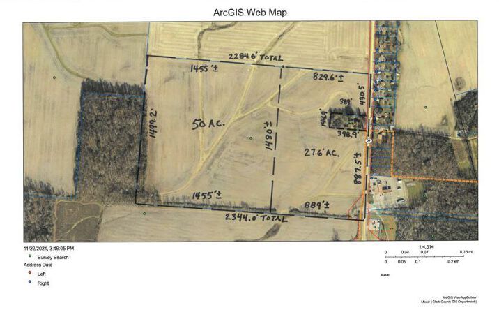 Pictures of Land, Mixed Use property located at N Urbana Lisbon Road, South Vienna, OH 45369 for sales - image #1