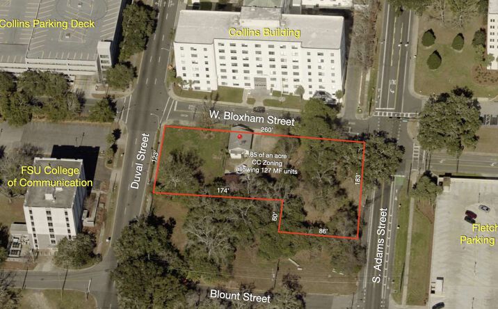 Pictures of Land property located at 111 W Bloxham St, Tallahassee, FL 32301 for sales - image #1