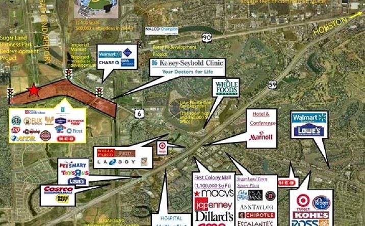 Pictures of Land property located at 6514 Hwy 90 Alt, Sugar Land, TX 77498 for sales - image #1