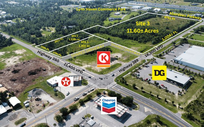Pictures of Land property located at 2604 W Hwy 390, Panama City, FL 32405 for sales - image #1