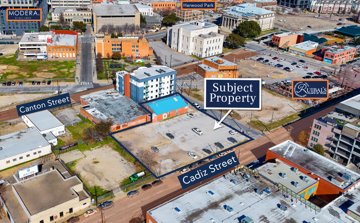 Pictures of Hospitality, Mixed Use, Multifamily, Office property located at 1823 Cadiz St, Dallas, TX 75201 for sales - image #1
