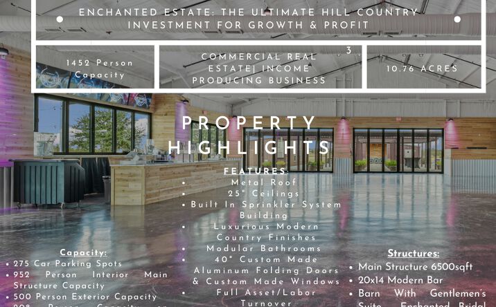 Pictures of Business for Sale, Mixed Use, Special Purpose property located at 1300 Scull Rd, San Marcos, TX 78666 for sales - image #1
