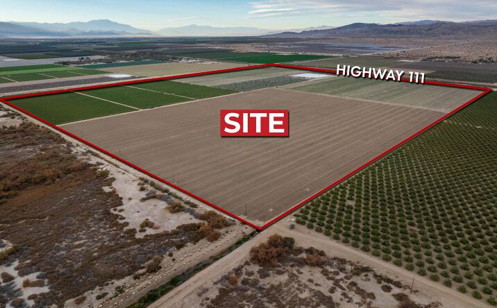 Pictures of Land property located at Hwy 111 & Cleveland St, Mecca, CA 92254 for sales - image #1