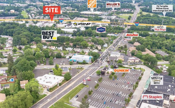 Pictures of Retail property located at 2524 Wyandotte Rd, Willow Grove, PA 19090 for sales - image #1