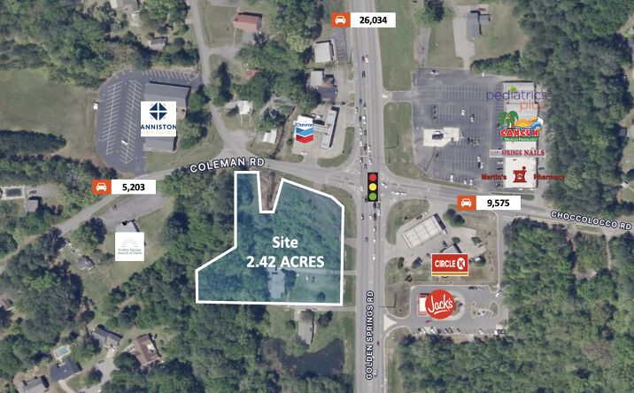 Pictures of Land property located at 230 Golden Springs Rd, Anniston, AL 36207 for sales - image #1
