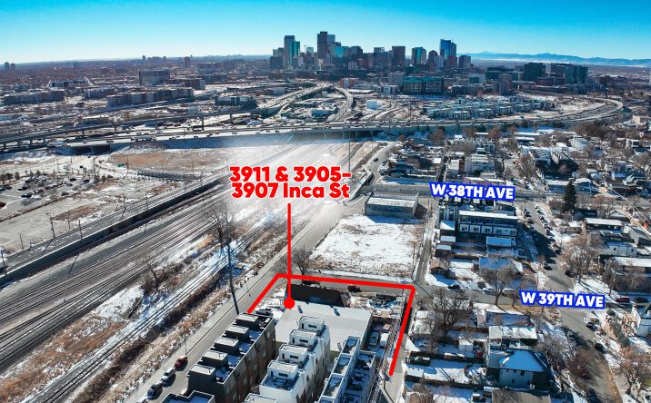 Pictures of Industrial, Land property located at 3911 & 3905-3907 Inca St, Denver, CO 80211 for sales - image #1