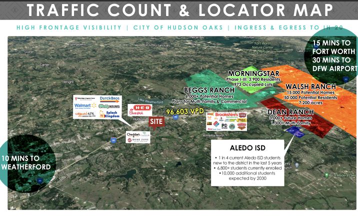 Pictures of Industrial, Land property located at 3120 E Interstate 20 Service Rd S, Hudson Oaks, TX 76087 for sales - image #1