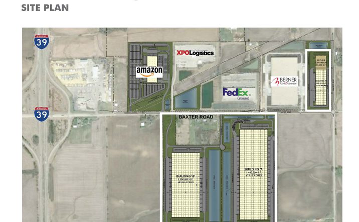 Pictures of Land property located at NEC of I-39 and Baxter Road, Rockford, IL 61109 for sales - image #1