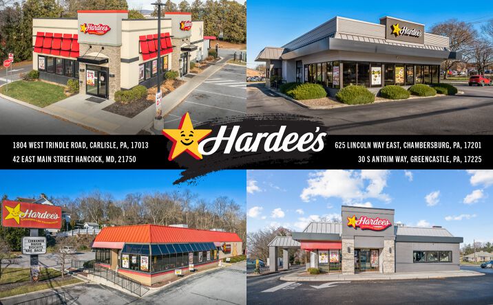 Pictures of Retail property located at 1804 W Trindle Rd, Carlisle, PA 17013, 625 Lincoln Way E, Chambersburg, PA 17201, 42 E Main St, Hancock, MD 21750, 30 S Antrim Way, Greencastle, PA 17225 for sales - image #1