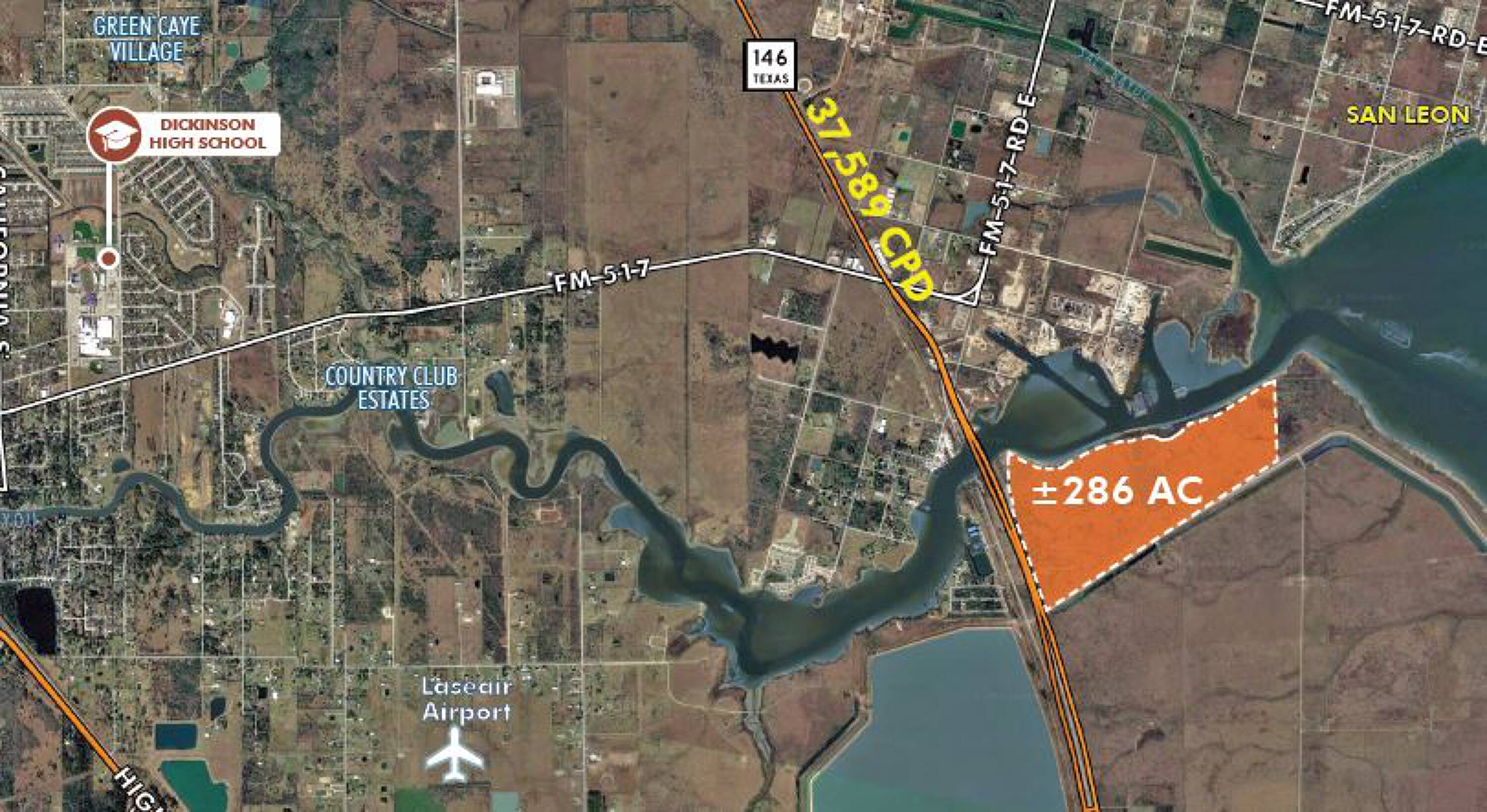 Hwy 146 (Between FM 517 & 25th Ave N)
