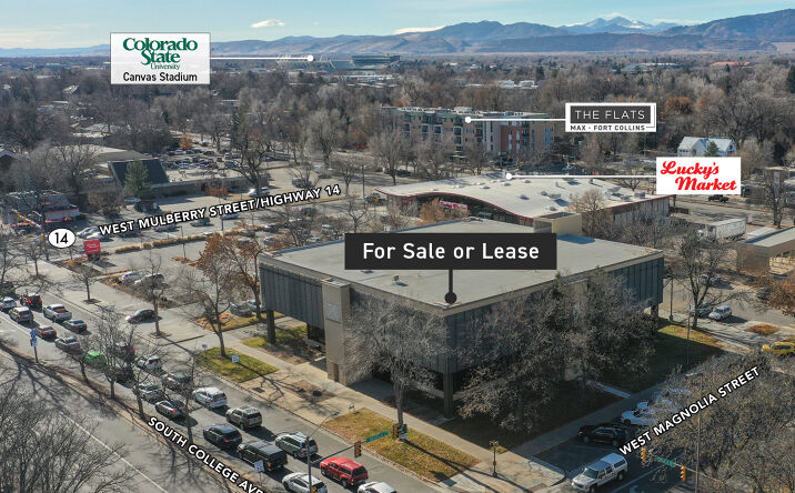 Pictures of Office property located at 401 S College Ave, Fort Collins, CO 80524 for sales - image #1