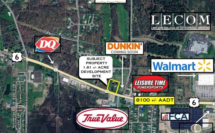 Pictures of Land property located at 671 E Columbus Ave, Corry, PA 16407 for sales - image #1