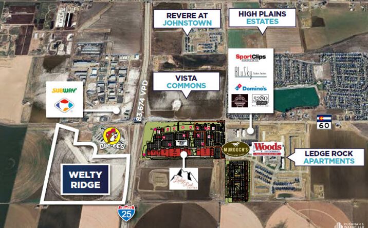 Pictures of Land property located at SWC I-25 and Highway 60, Johnstown, CO 80534 for sales - image #1