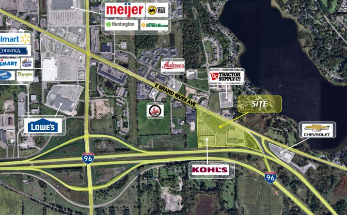 Pictures of Retail property located at 1400 Lawson Dr, Howell, MI 48843 for sales - image #1