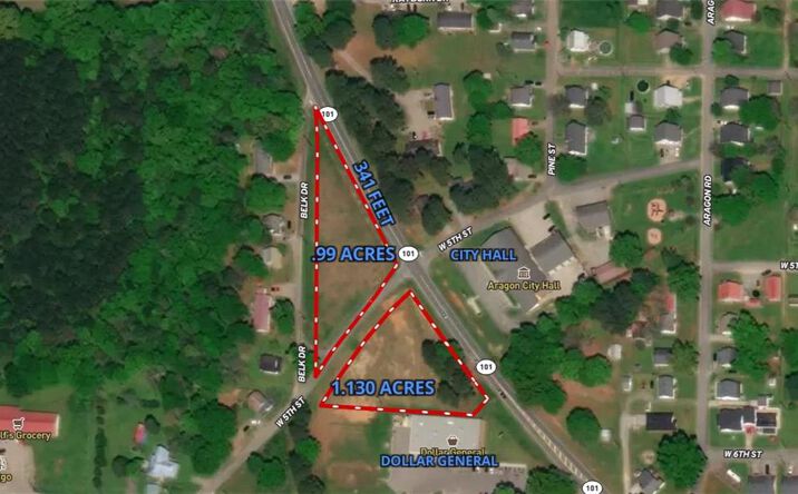 Pictures of Land, Office, Retail property located at 0 Rome Hwy & W 5th Street, Aragon, GA 30104 for sales - image #1