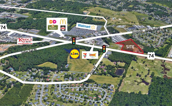 Unionville Indian Trail Road W and Younts Road, Indian Trail, NC 28079 ...
