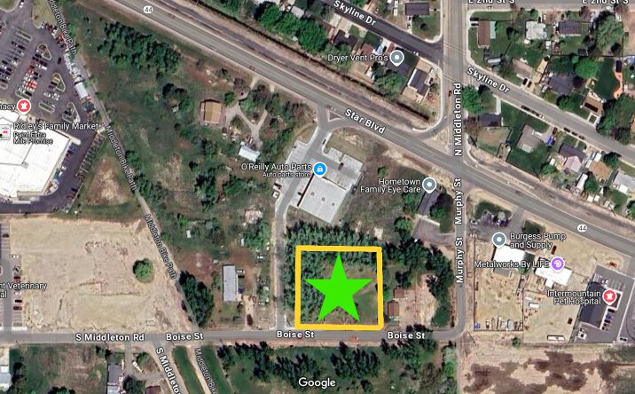 Pictures of Land property located at 607 Boise St, Middleton, ID 83644 for sales - image #1