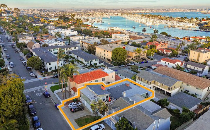 Pictures of Multifamily property located at 335-339 San Elijo st, San Diego, CA 92106 for sales - image #1