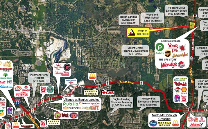 Pictures of Land property located at 3565 GA-155 N, Stockbridge, GA 30281 for sales - image #1