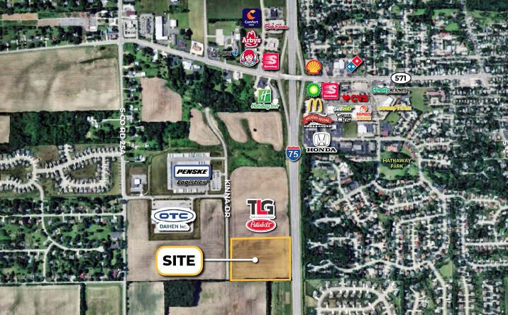 Pictures of Industrial, Mixed Use, Land property located at S Kinna Dr, Tipp City, OH 45371 for sales - image #1