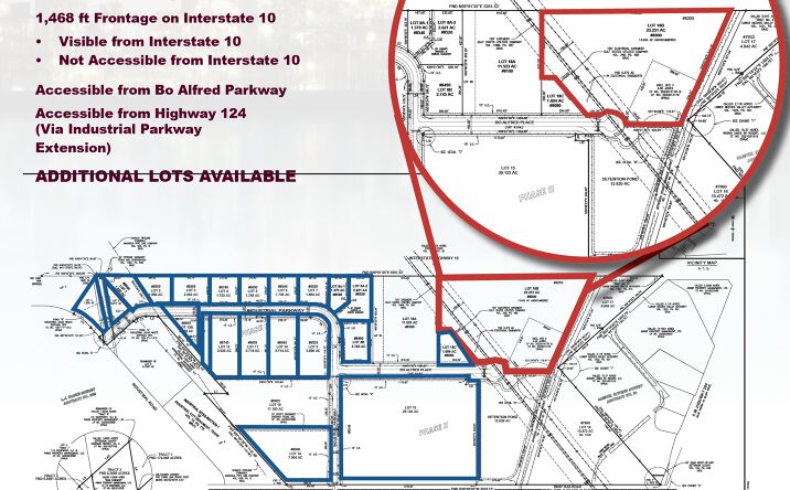 Pictures of Land property located at Interstate 10 industrial park, Beaumont, TX 77704 for sales - image #1