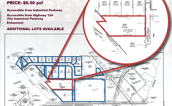 Pictures of Industrial, Land property located at Interstate 10 industrial park, Beaumont, TX 77704 for sales - image #1
