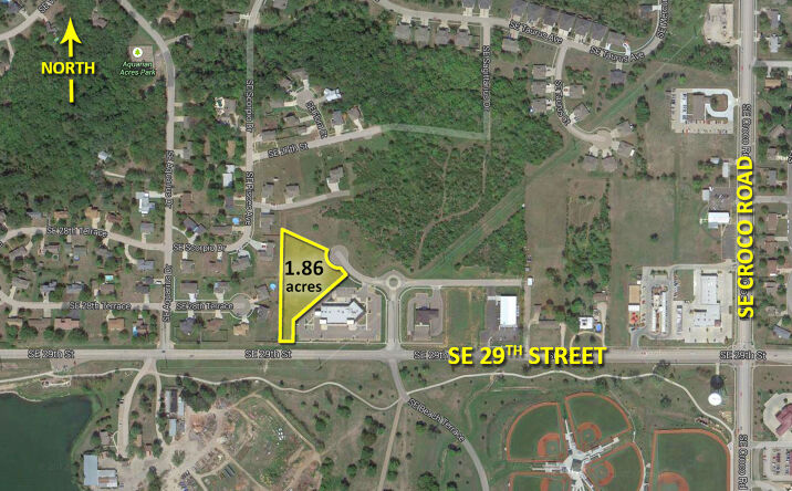Pictures of Land property located at SE 28th Terrace & SE Beach Rd, Topeka, KS 66605 for sales - image #1