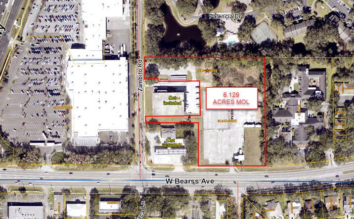 Pictures of Land property located at 3601 W Bearss Ave, Tampa, FL 33618 for sales - image #1