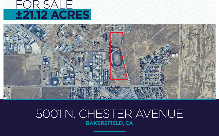Pictures of Industrial, Land property located at 5001 N Chester Ext Ave, Bakersfield, CA 93308 for sales - image #1