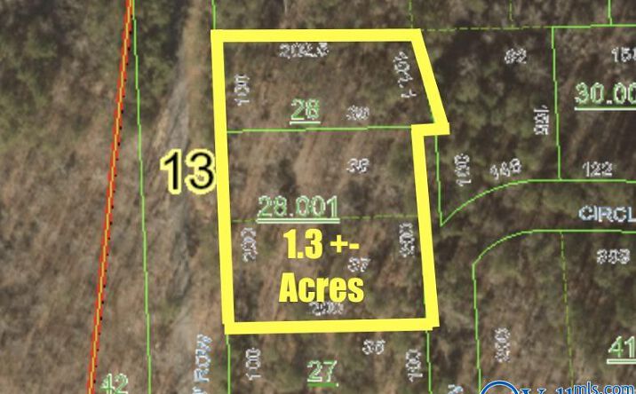 Pictures of Land property located at 37-39 Turner Mountain Road, Hokes Bluff, AL 35903 for sales - image #1